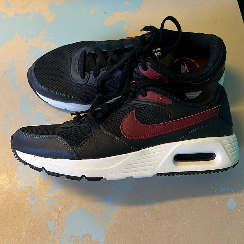 Nike Air Max SC Black Team Red Men’s Low Top Sneakers
